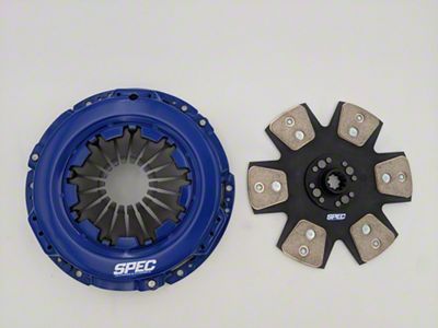 Spec Stage 4 Carbon Clutch Kit; 10-Spline (05-10 Mustang V6)