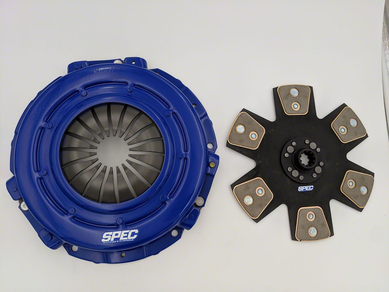 Spec Mustang Stage 4 Carbon Clutch Kit; 10 Spline SF144 (9404 Mustang