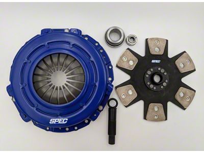 Spec Stage 4 Carbon Clutch Kit; 10-Spline (Late 01-04 Mustang GT; 99-04 Mustang Cobra, Mach 1)