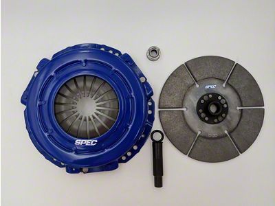 Spec Stage 5 Sintered Iron Clutch Kit; 10-Spline (05-10 Mustang GT)