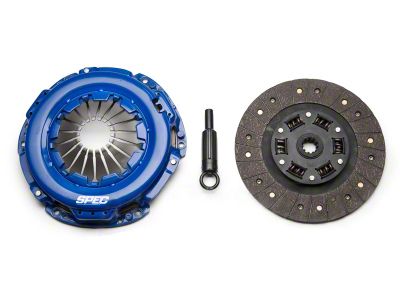 Spec Stage 1 Organic Clutch Kit; 10-Spline (June 07-10 Mustang V6)