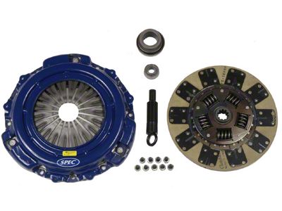 Spec Stage 2 Kevlar Clutch Kit; 10-Spline (Late 01-04 Mustang GT; 99-04 Mustang Cobra, Mach 1)