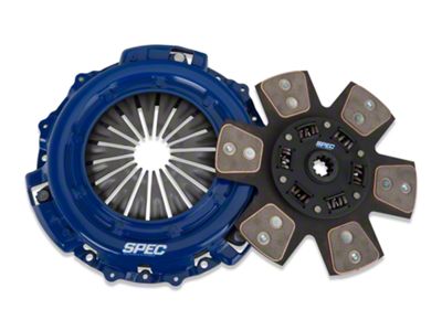 Spec Stage 3 Carbon Clutch Kit; 10-Spline (86-Mid 01 Mustang GT; 93-98 Mustang Cobra)