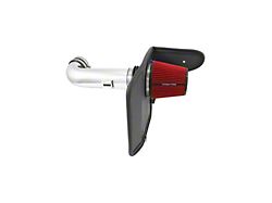 Spectre Performance Cold Air Intake with Red Filter; Polished (10-15 Camaro SS)