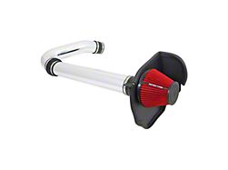 Spectre Performance Cold Air Intake with Red Filter; Polished (11-21 3.6L Challenger)