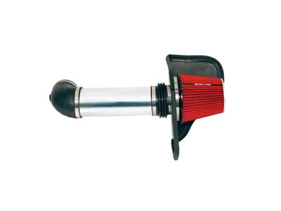 Spectre Performance Cold Air Intake with Red Filter; Polished (08-10 6.1L HEMI Challenger)