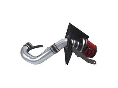 Spectre Performance Cold Air Intake with Red Filter; Polished (05-09 Mustang V6)