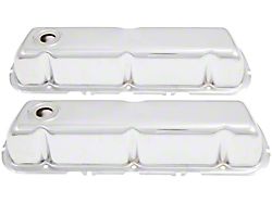 Spectre Valve Covers; Chrome (1979 5.0L Mustang; 82-95 5.0L, 5.8L Mustang)