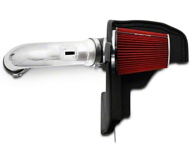 Spectre Performance Cold Air Intake; Polished (11-14 Mustang GT; 12-13 Mustang BOSS 302)