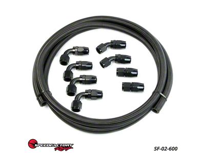 SpeedFactory Racing Universal Catch Can Hose and Fitting Install Kit