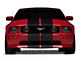 SpeedForm Lemans Stripes; Matte Black; 12-Inch (05-09 Mustang)