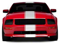 SpeedForm Super Snake Style Stripes; White (05-09 Mustang)