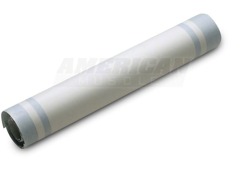 SpeedForm Mustang Super Snake Style Stripes; White 434441