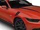 SpeedForm Pinstriped Hash Marks; Matte Black (2024 Mustang)