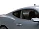 SpeedForm Quarter Window Accent Decals; Matte Black (2024 Mustang Fastback)