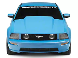 SpeedForm 3-Inch Cowl Hood; Unpainted (05-09 Mustang GT, V6)