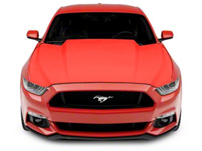 SpeedForm 3-Inch Cowl Hood; Unpainted (15-17 Mustang GT, EcoBoost, V6)