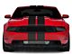 SpeedForm Lemans Stripes; Matte Black; 8-Inch (79-93 Mustang)