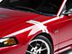 SpeedForm Hash Marks; White; Left Side (99-04 Mustang)