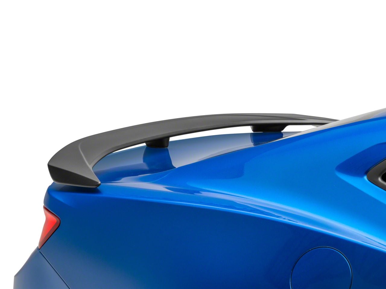 SpeedForm SpeedForm 3-Post Rear Spoiler; Matte Black