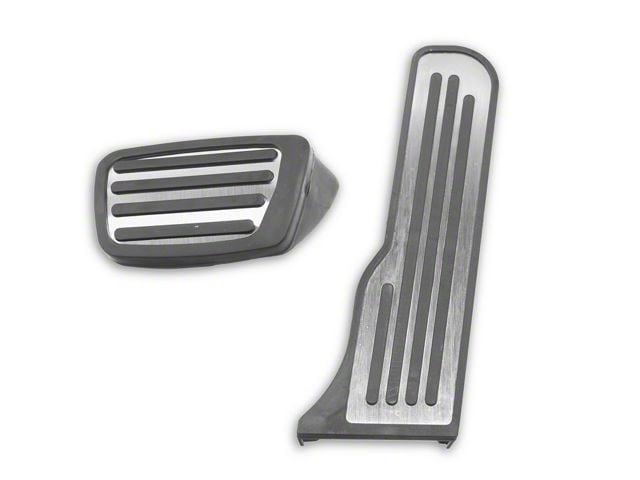 SpeedForm Pedal Covers; Stainless Steel (16-24 Camaro)