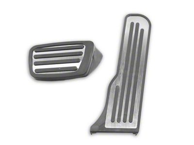 SpeedForm Pedal Covers; Stainless Steel (16-23 Camaro)