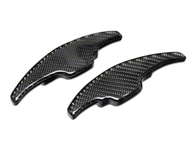 SpeedForm Shifter Paddle Extensions; Carbon Fiber (16-24 Camaro)