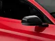 SpeedForm Mirror Covers; Carbon Fiber Style (15-23 Mustang w/o Mirror Signals)