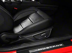 SpeedForm Seat Adjust Trim; Carbon Fiber Style (15-23 Mustang)
