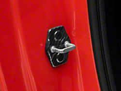 SpeedForm Door Striker Trim; Carbon Fiber (15-23 Challenger)