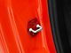 SpeedForm Door Striker Trim; Red Carbon (15-23 Challenger)