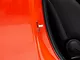 SpeedForm Door Striker Trim; Red Carbon (15-23 Challenger)