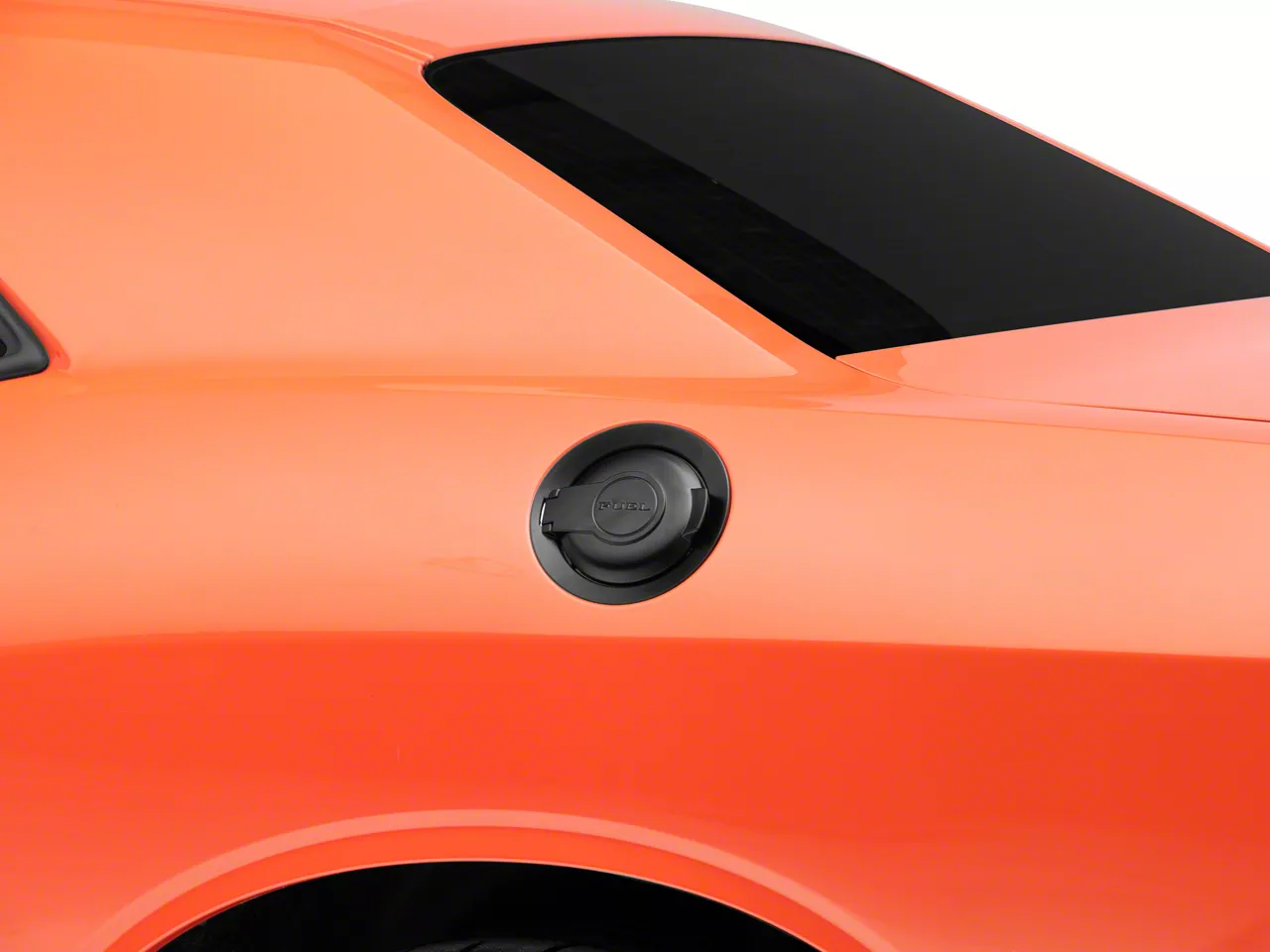 SpeedForm Challenger Fuel Door Cover; Matte Black CH8560 (08