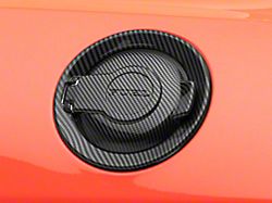 SpeedForm Fuel Filler Cap Cover; Carbon Fiber (08-23 Challenger)