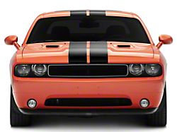 SEC10 Full Length Stripes; Matte Black; 8.50-Inch (08-23 Challenger)