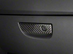 SpeedForm Glove Box Handle Trim; Carbon Fiber (08-14 Challenger)