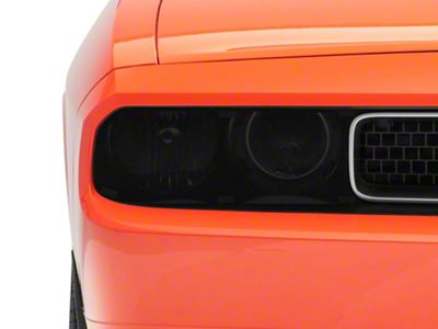 SpeedForm Headlight Covers; Smoked (08-14 Challenger)