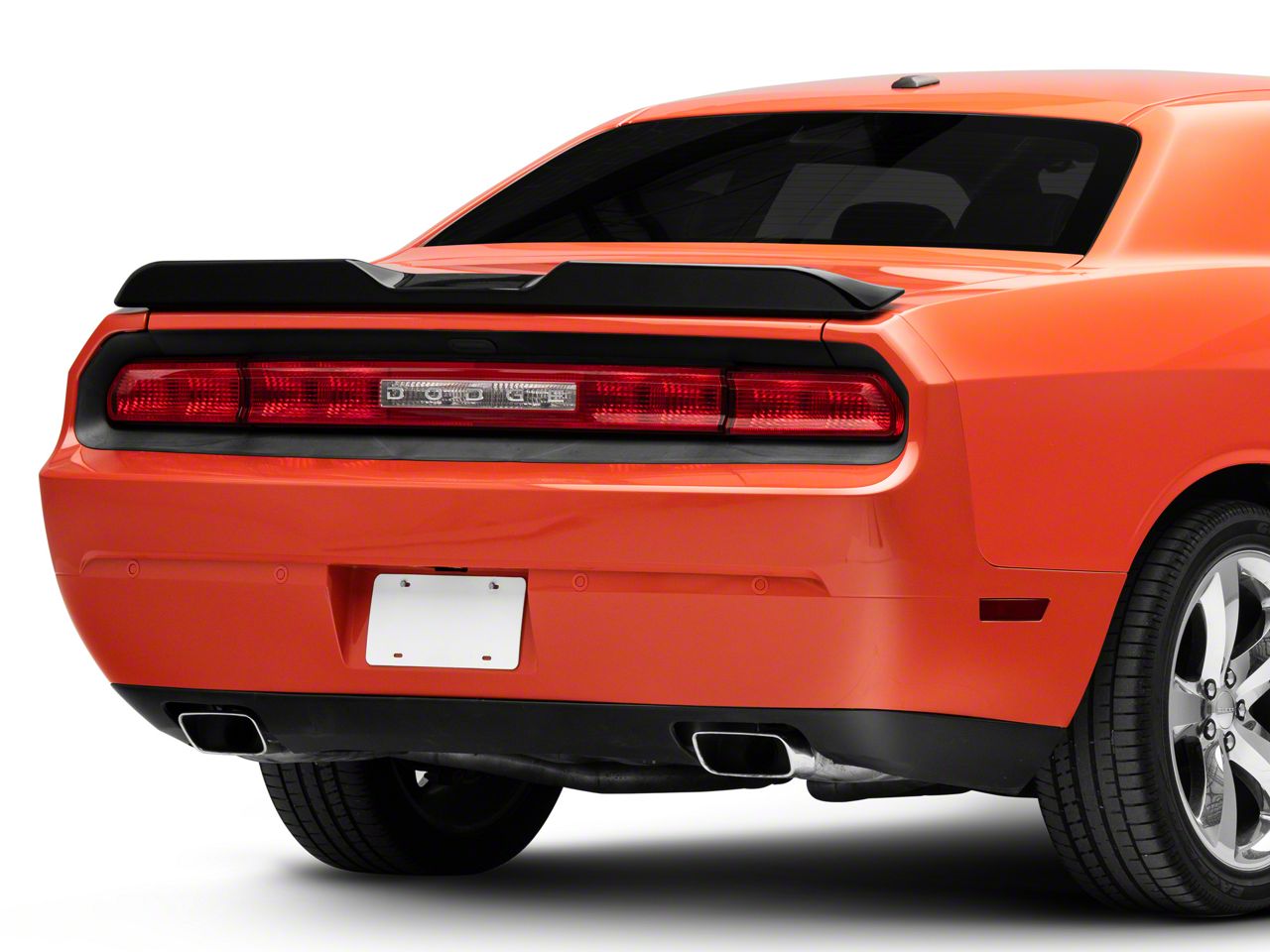 Hellcat Rear Spoiler SpeedForm Challenger Hellcat Style Rear Spoiler; Black CH5155-PX8 (08 ...