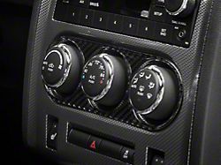 SpeedForm HVAC Console Trim; Carbon Fiber (08-14 Challenger)