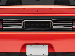 SpeedForm Rear Center Tail Light Cover; Smoked (15-23 Challenger)