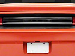 SpeedForm Rear Center Tail Light Cover; Smoked (08-14 Challenger)