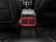 SpeedForm Rear Vent Trim; Red Carbon (08-14 Challenger)