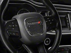 SpeedForm Steering Wheel Trim; Carbon Fiber (15-23 Challenger)