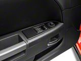 SpeedForm Window Switch Plate Trim; Carbon Fiber (08-14 Challenger)