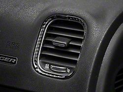 SpeedForm Air Vent Trim; Carbon Fiber (15-23 Charger)