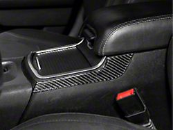 SpeedForm Center Console Armrest Trim; Carbon Fiber (15-23 Charger)