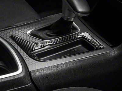 SpeedForm Center Console Trim; Carbon Fiber (15-23 Charger)