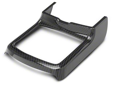 SpeedForm Cup Holder Trim; Carbon Fiber (11-14 Charger)