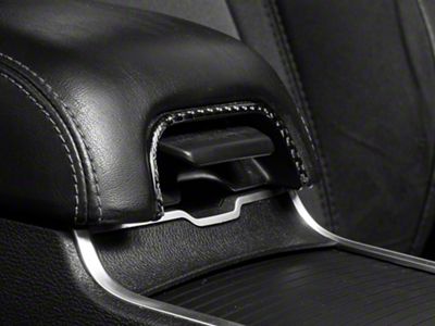 SpeedForm Door Armrest Trim; Carbon Fiber (15-23 Charger)