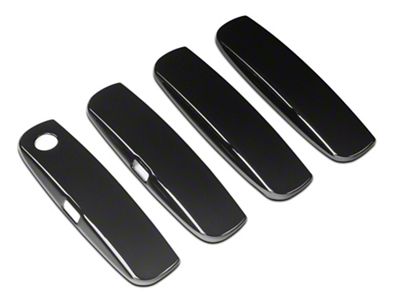 SpeedForm Door Handle Covers; Black (16-23 Charger)